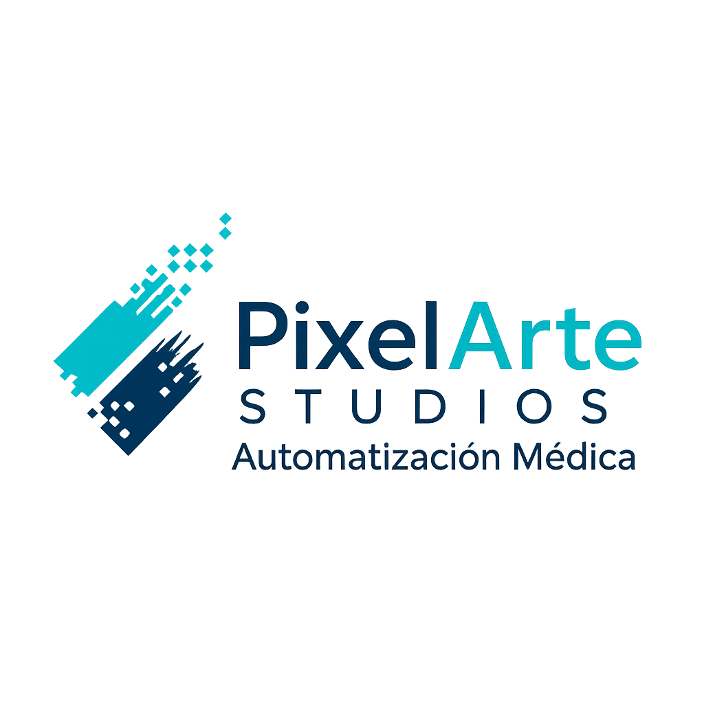 Pixelarte Studios - Automatización Médica Logo