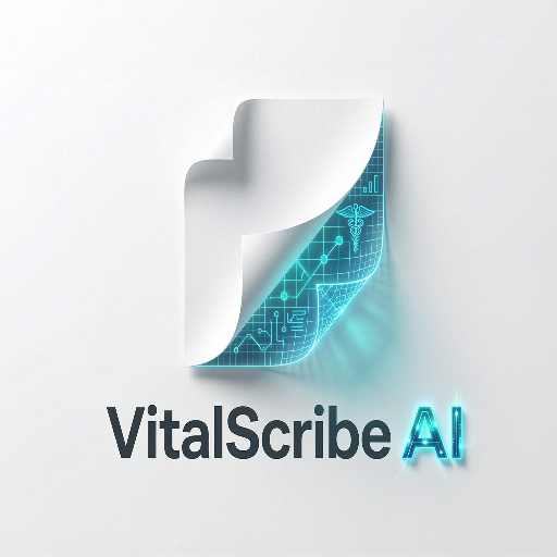 Logotipo Oficial VitalScribe AI